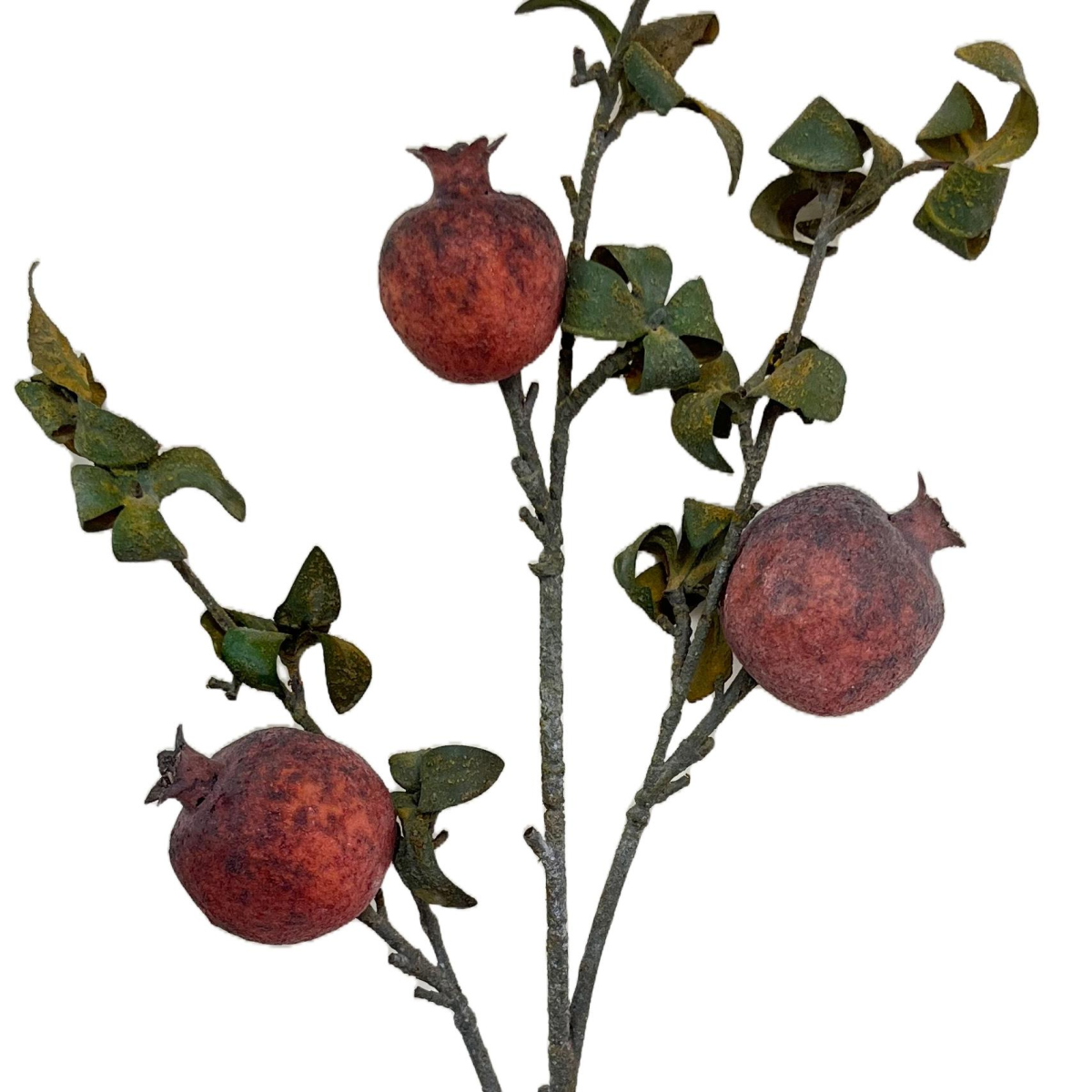 Vibrant 75cm Realistic Artificial Pomegranate Stem for Stunning Décor!