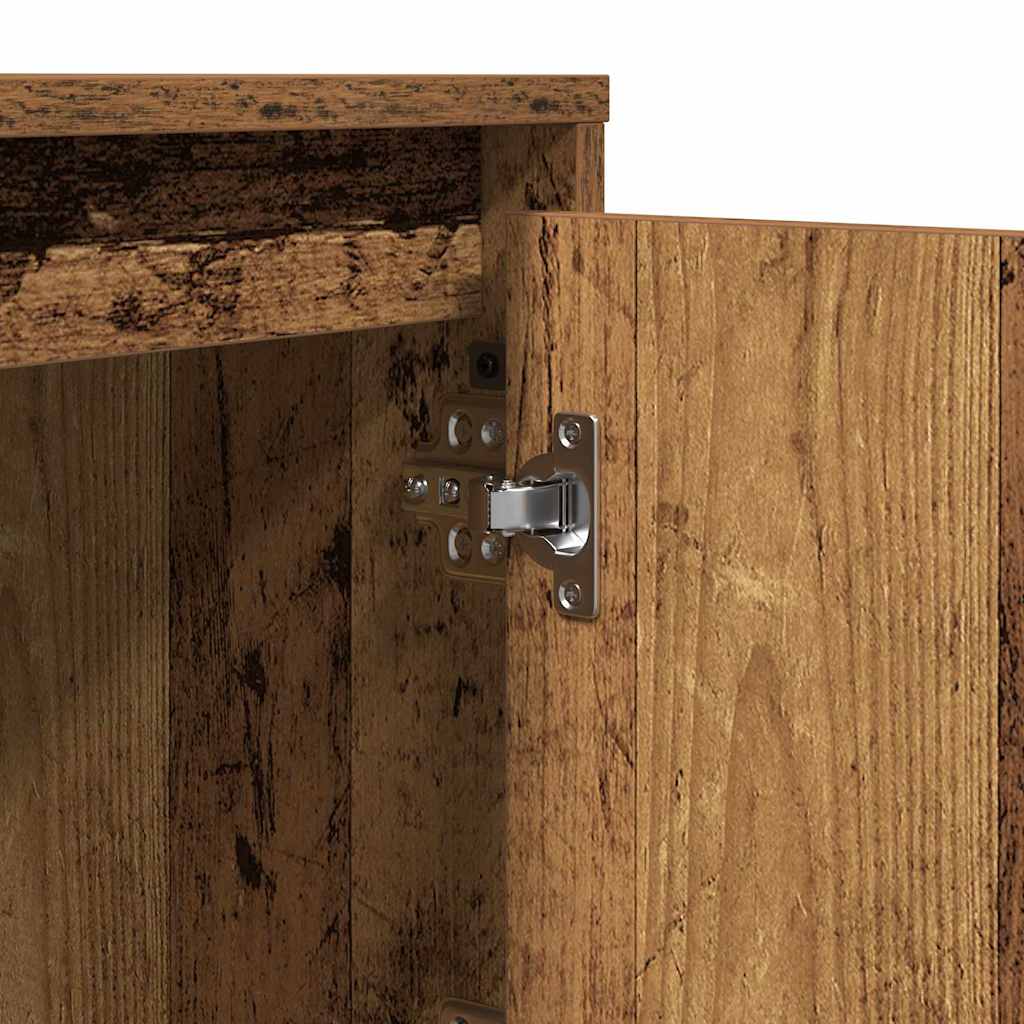 Bedside Cabinet Old Wood 39 x 34.5 x 50 cm Engineered wood