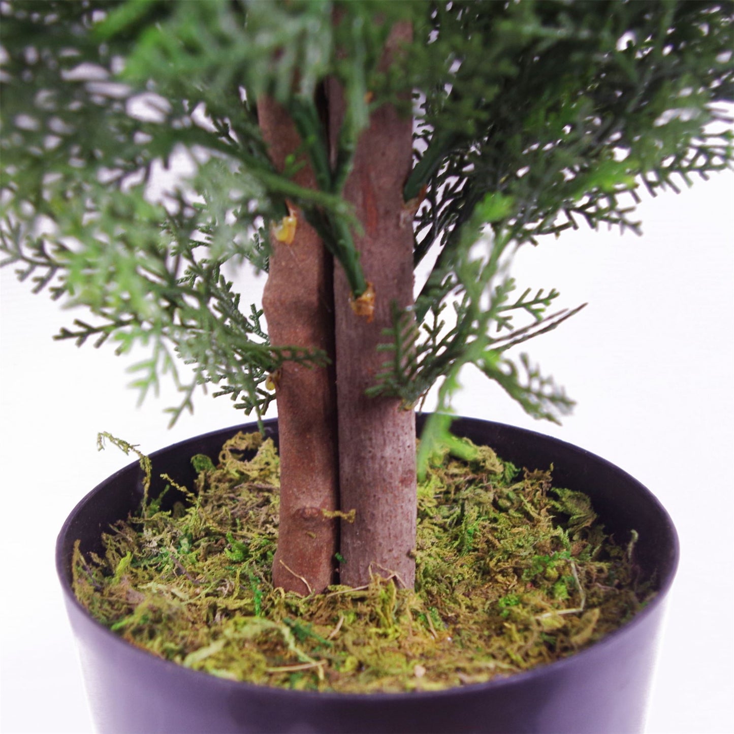 Deluxe 120cm Realistic Artificial Cypress Topiary - Perfect for Indoor & Outdoor Decor!