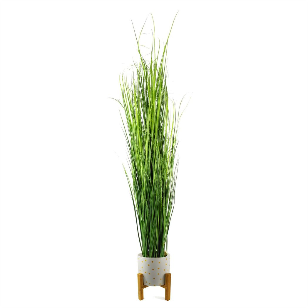 Realistic 130cm Artificial Onion Grass Plant - Enhance Your Home Décor!
