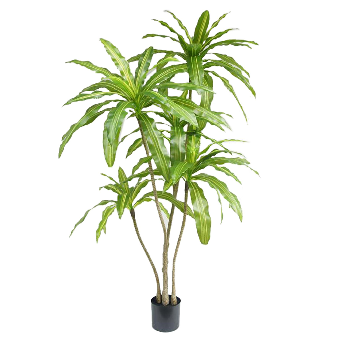 180cm Lifelike Striped Dracaena: Effortless Greenery for Any Space!