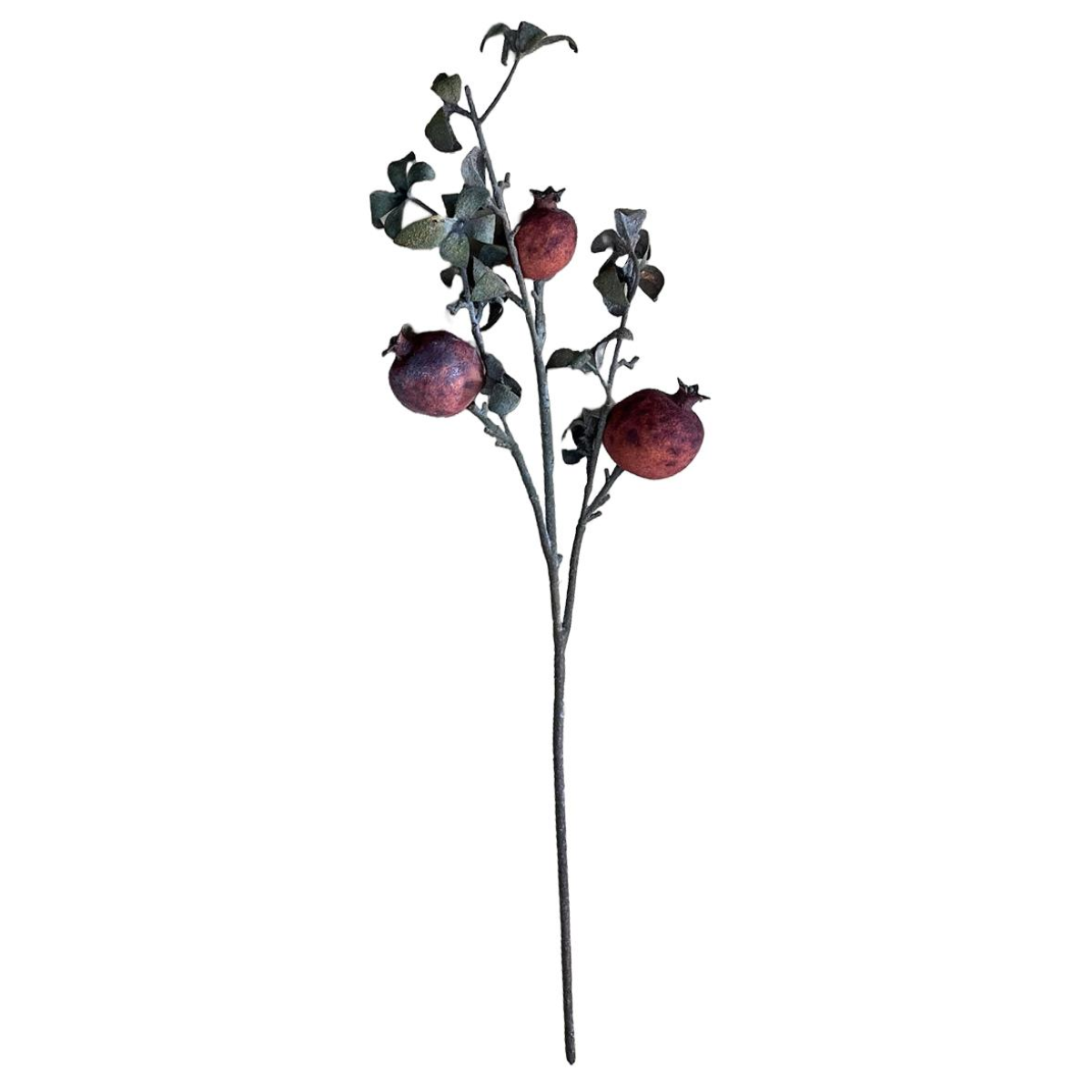 Vibrant 75cm Realistic Artificial Pomegranate Stem for Stunning Décor!