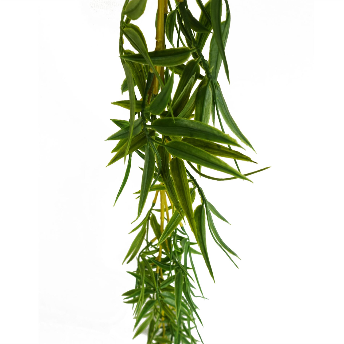 Realistic 180cm Artificial Bamboo Hanging Garland – Effortless Natural Decor!