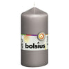 Bolsius Pillar Candles 10 pcs 120x58 mm Warm Grey