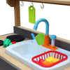 AXI Sand and Water Play Kitchen Rosa Medium Brown