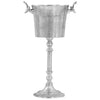 Champagne Cooler Solid Aluminium 39x29x71 cm Silver