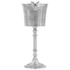 Champagne Cooler Solid Aluminium 39x29x71 cm Silver