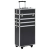 Make-up Trolley Aluminium Black