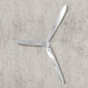 Wall-Mounted Propeller Aluminium Silver 70 cm