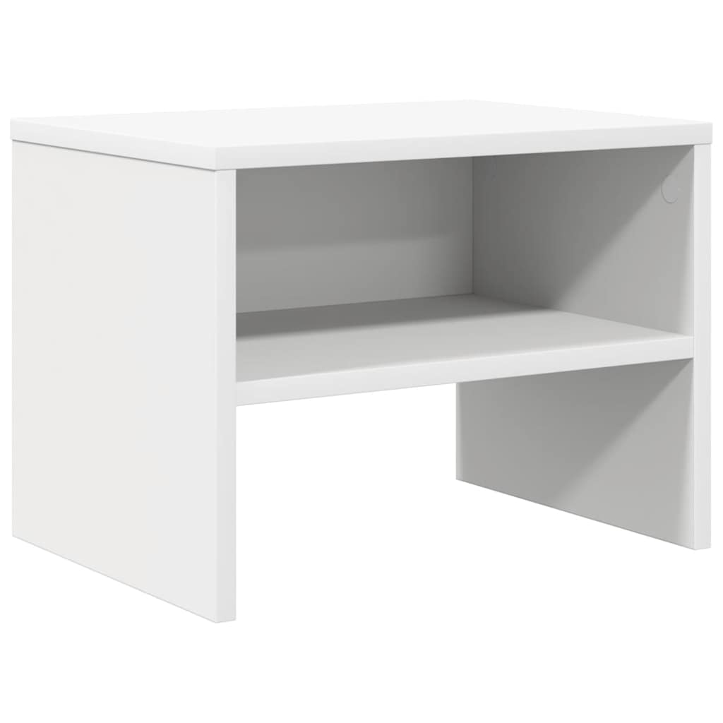 Bedside Cabinet White 40x30x30 cm Engineered Wood
