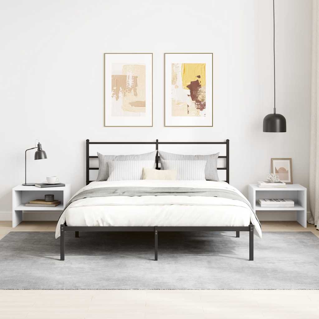 Bedside Cabinet White 40x30x30 cm Engineered Wood