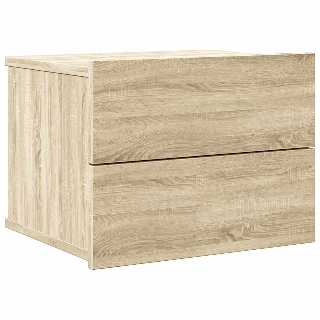 Bedside Cabinet Sonoma Oak 40x30x30 cm Engineered Wood