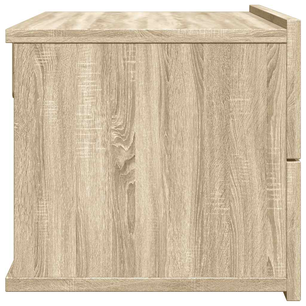 Bedside Cabinet Sonoma Oak 40x30x30 cm Engineered Wood