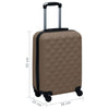 Hardcase Trolley Brown ABS