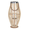 H&S Collection Lantern 24x48 cm Bamboo Natural