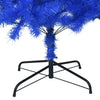 Artificial Christmas Tree with Stand Blue 210 cm PVC