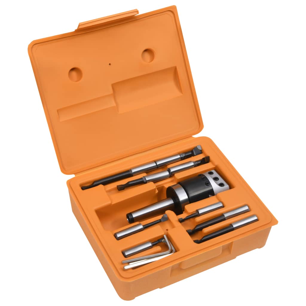 15 Pieces Boring Tool Set 50 mm Boring Head MT2-F1-12