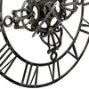 Wall Clock Silver 78 cm Metal