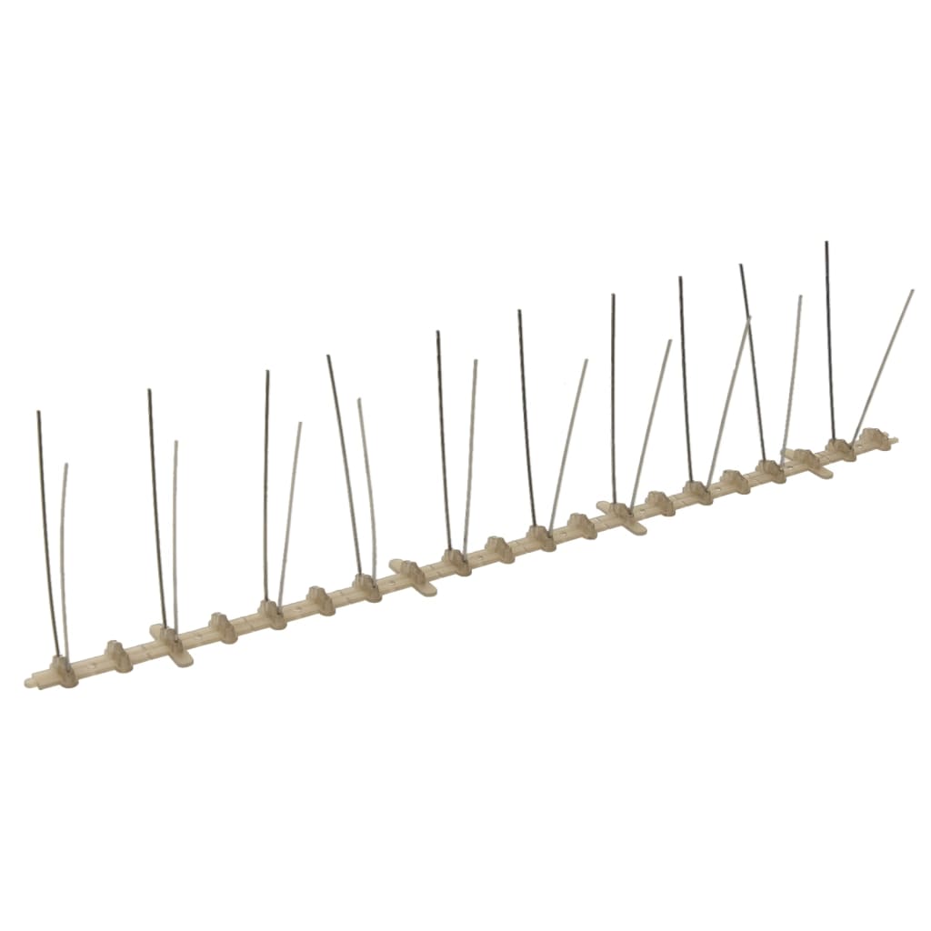2-row Plastic Bird & Pigeon Spikes Set of 20 10 m