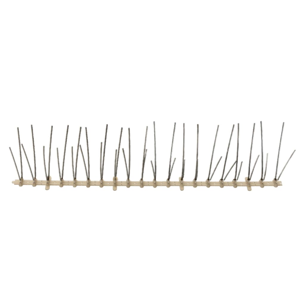 4-row Plastic Bird & Pigeon Spikes Set of 20 10 m
