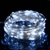 LED String with 150 LEDs Cold White 15 m