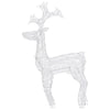 Reindeer Christmas Decoration 90 LEDs 60x16x100 cm Acrylic