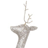 Christmas Reindeer Family 270x7x90 cm Gold Warm White Mesh