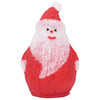 LED Christmas Acrylic Santa Figure Indoor and Outdoor 28cm