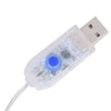 Star and Moon Fairy Lights Remote Control 138 LED Blue