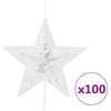 LED Star Curtain Fairy Lights 500 LED Cold White 8 Function