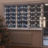 LED Star Curtain Fairy Lights 500 LED Cold White 8 Function