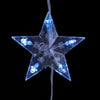 LED Star Curtain Fairy Lights 500 LED Blue 8 Function