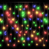 LED Curtain Icicle Lights 10m 400 LED Colourful 8 Function