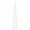 Acrylic Decorative LED Light Cone Cold White 60 cm