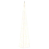 Acrylic Decorative LED Light Cone Warm White 90 cm