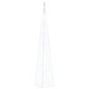 Acrylic Decorative LED Light Cone Cold White 90 cm