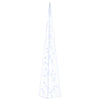 Acrylic Decorative LED Light Cone Blue 90 cm