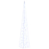 Acrylic Decorative LED Light Cone Blue 120 cm