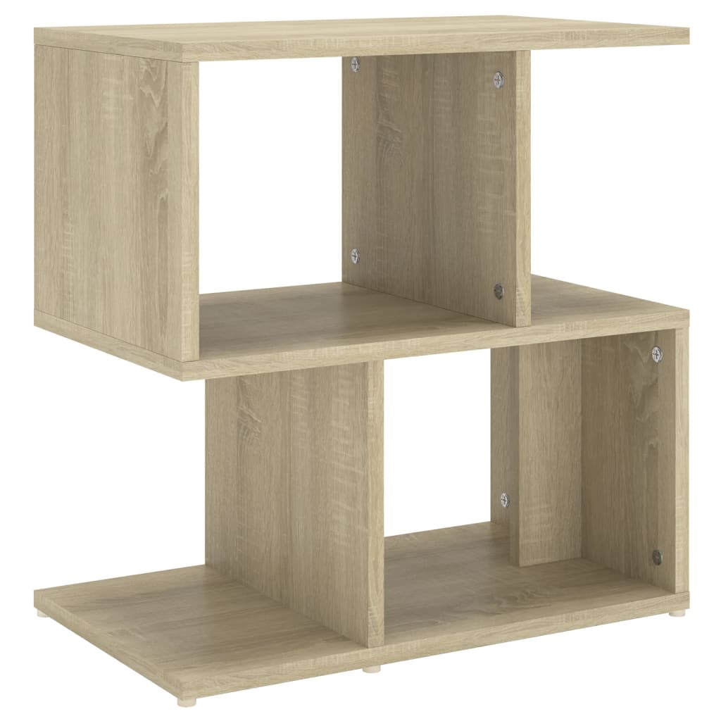 Bedside Cabinet Sonoma Oak 50x30x51.5 cm Engineered Wood