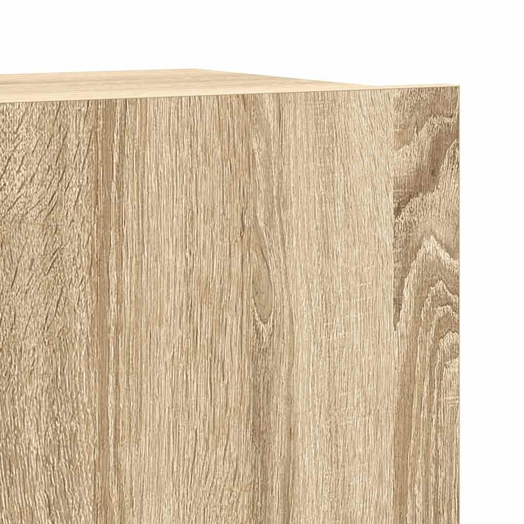 4 Piece TV Cabinet Set Sonoma Oak Engineered Wood