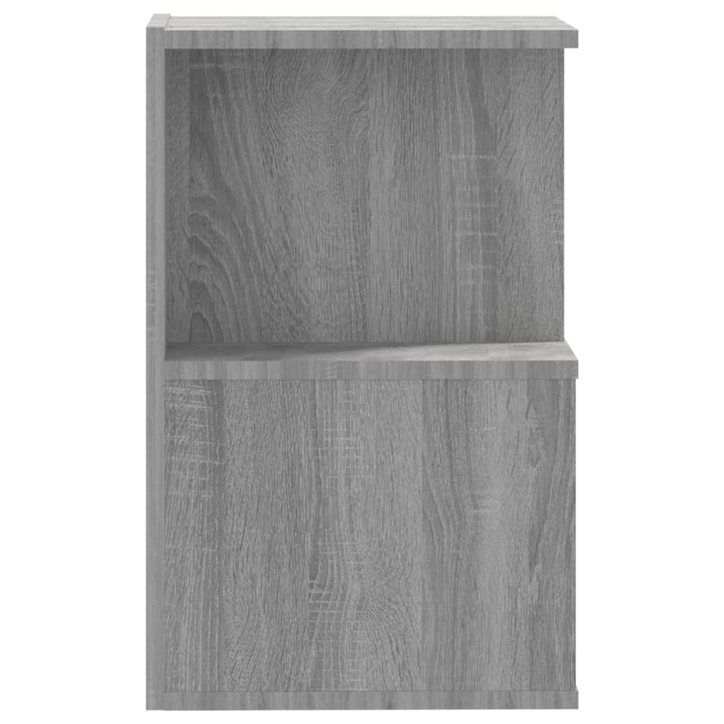 Bedside Cabinet Grey Sonoma 35x35x55 cm Engineered Wood