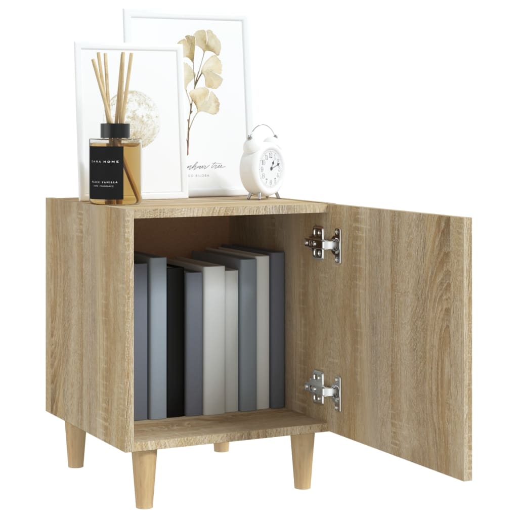 Bedside Cabinet Sonoma Oak Engineered Wood