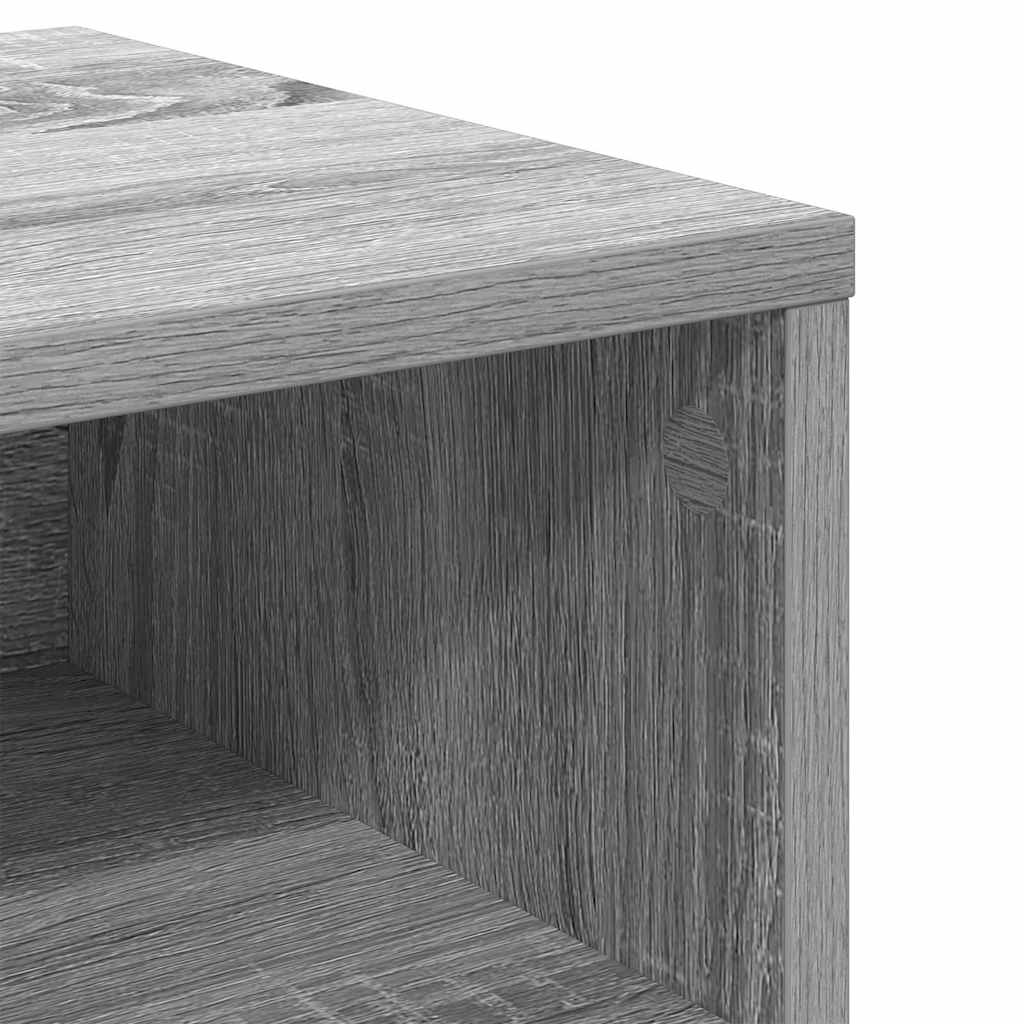 Bedside Cabinet Grey Sonoma 40x30x30 cm Engineered Wood