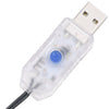 LED String with 150 LEDs Blue 15 m PVC