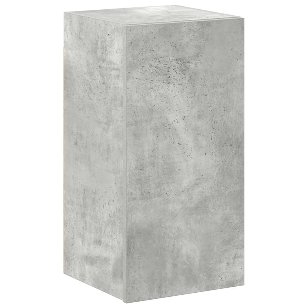 4 Piece TV Cabinet Set Concrete Grey Engineered Wood