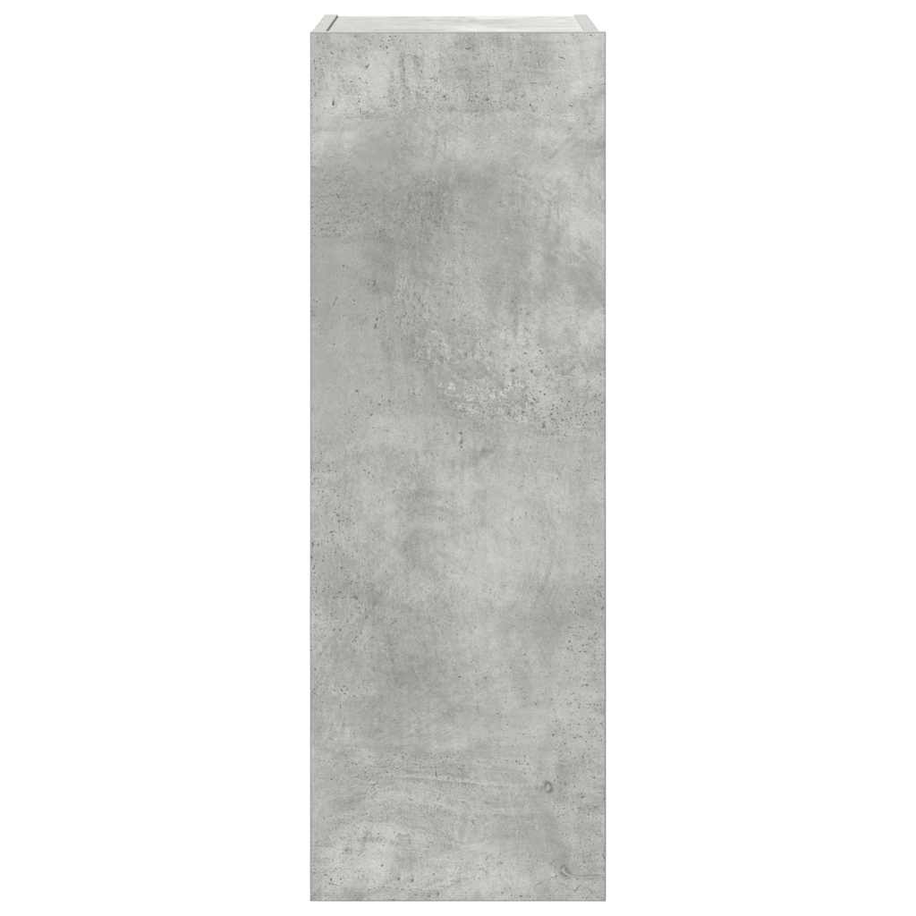 4 Piece TV Cabinet Set Concrete Grey Engineered Wood