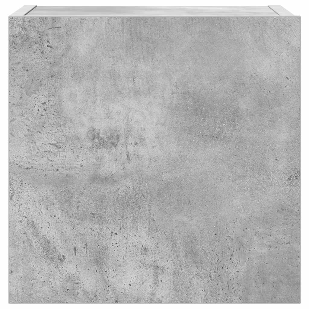 4 Piece TV Cabinet Set Concrete Grey Engineered Wood