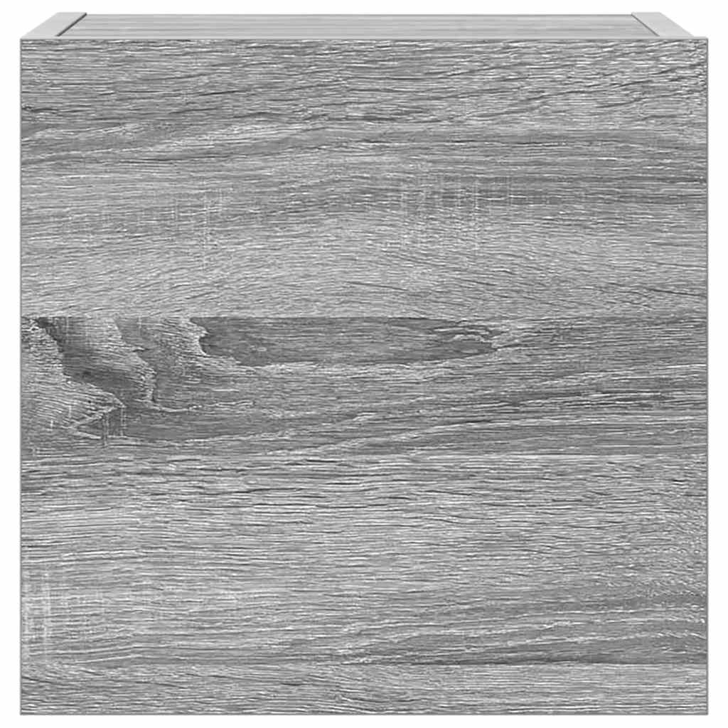 4 Piece TV Cabinet Set Grey Sonoma Engineered Wood