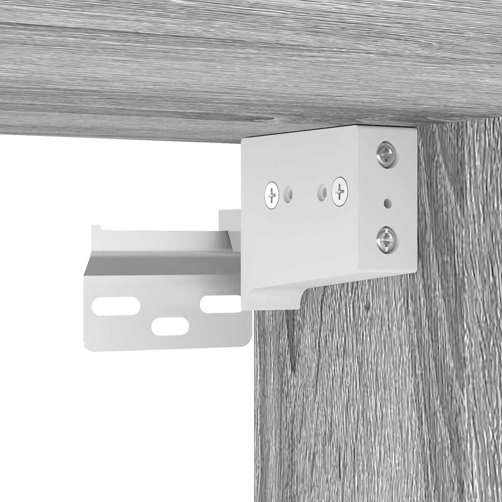 4 Piece TV Cabinet Set Grey Sonoma Engineered Wood