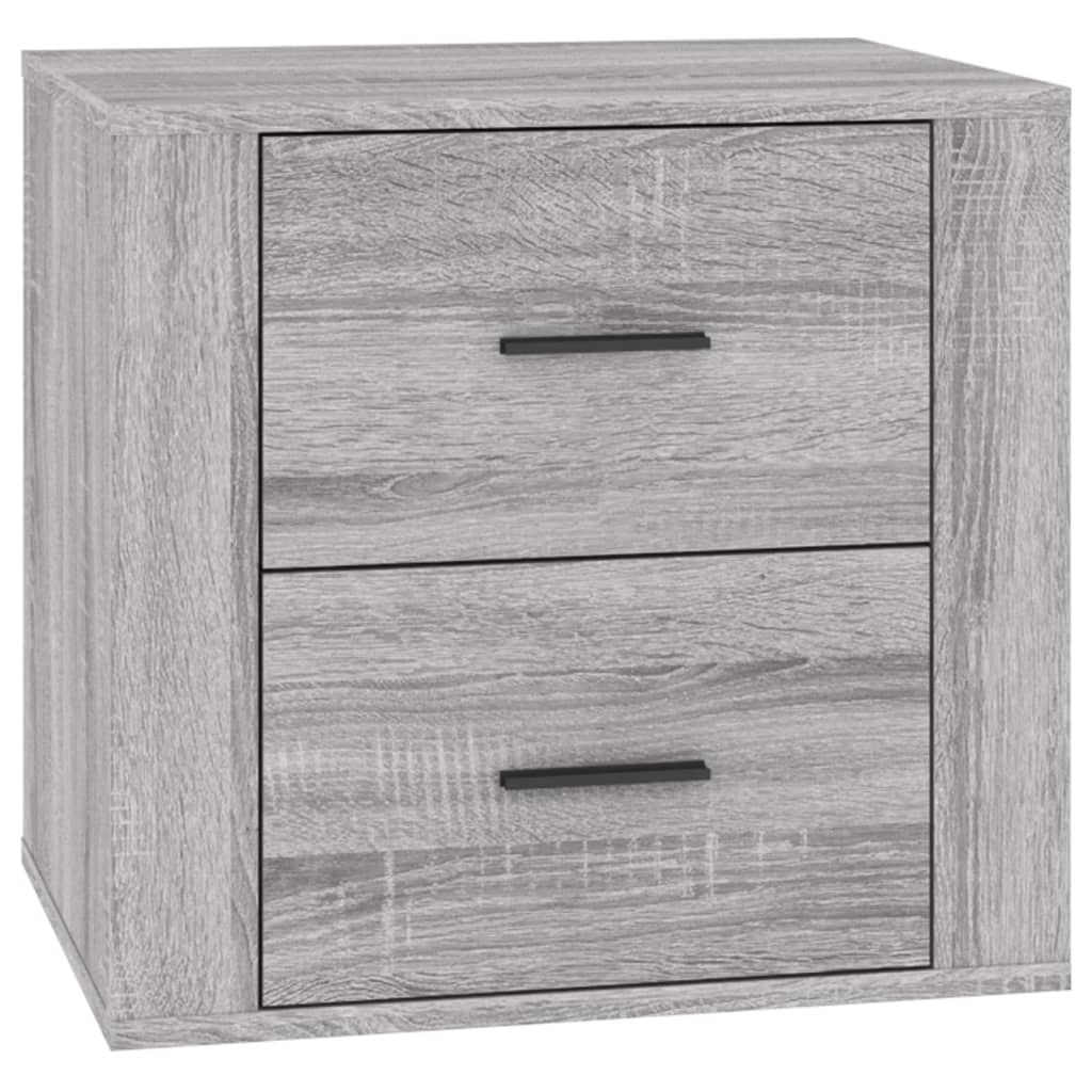 Bedside Cabinet Grey Sonoma 50x39x47 cm